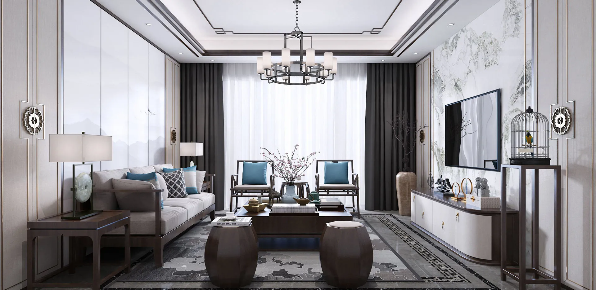 Cooldesign Interior 20 - House Space - CHINESE STYLES - 17