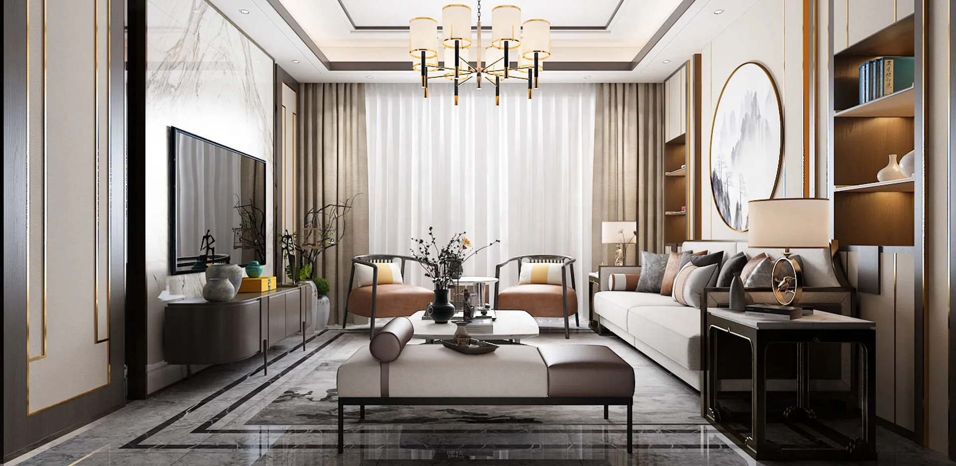 Cooldesign Interior 20 - House Space - CHINESE STYLES - 20