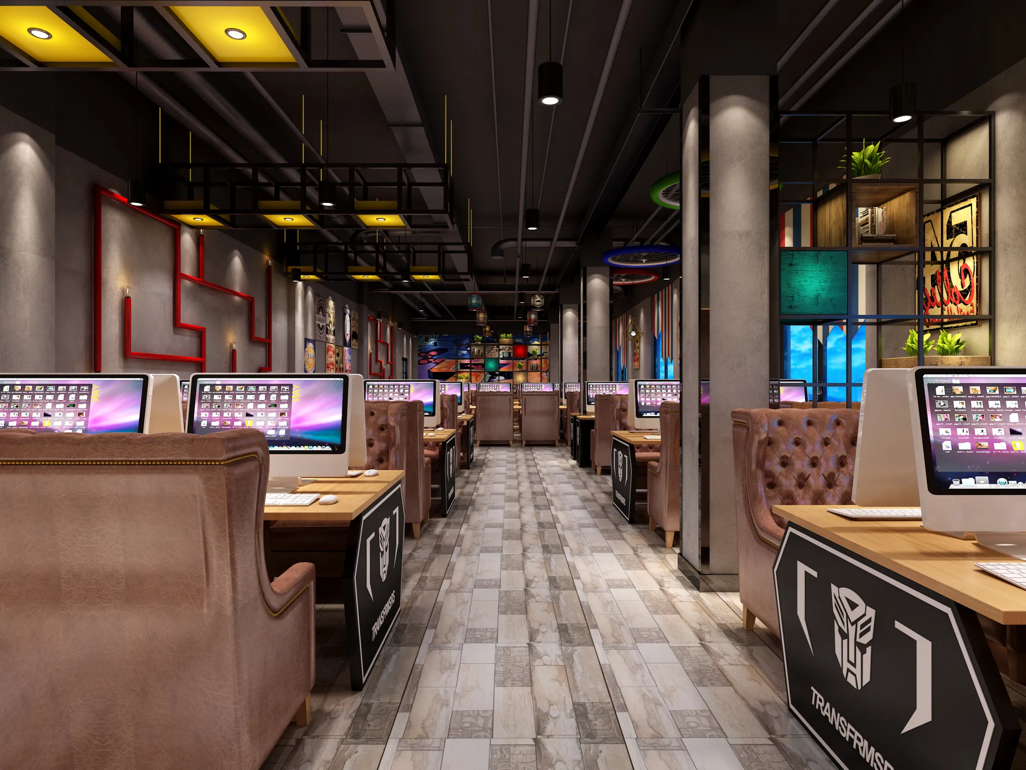 Cooldesign Interior 20 - Public Space - INTERNETCAFE - 07