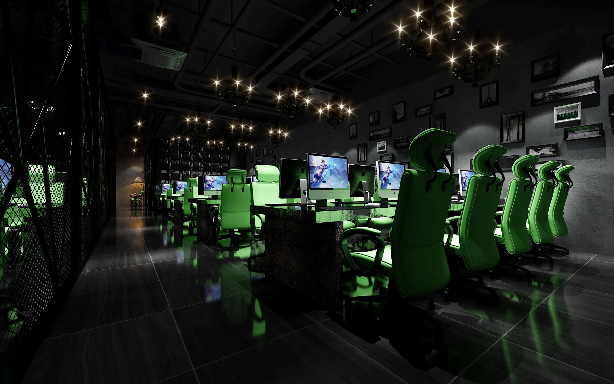 Cooldesign Interior 20 - Public Space - INTERNETCAFE - 12