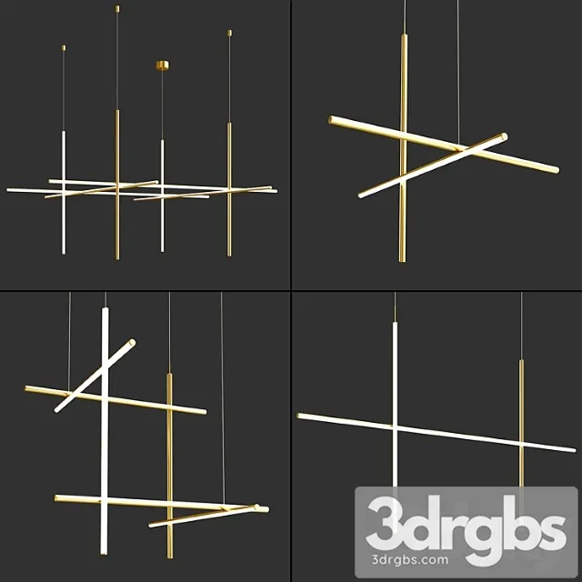 Coordinates Collection By Flos 3D Model Free