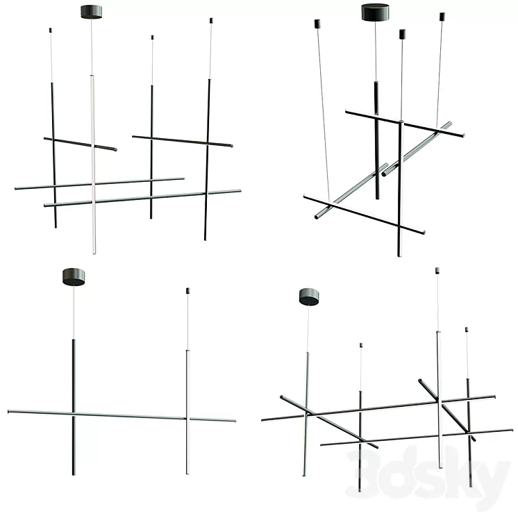 COORDINATES S By Flos 3D Model