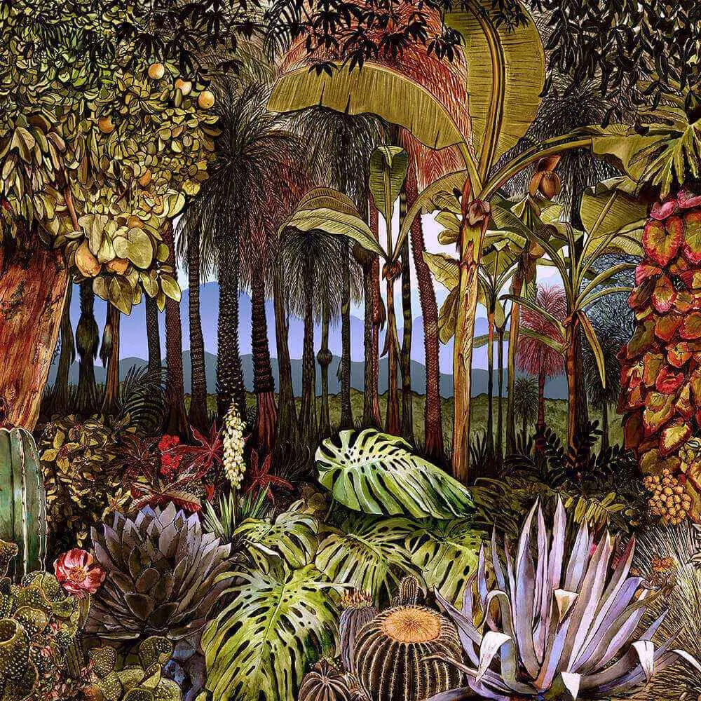 Coordonné - Wallpaper Botánico 3D Model