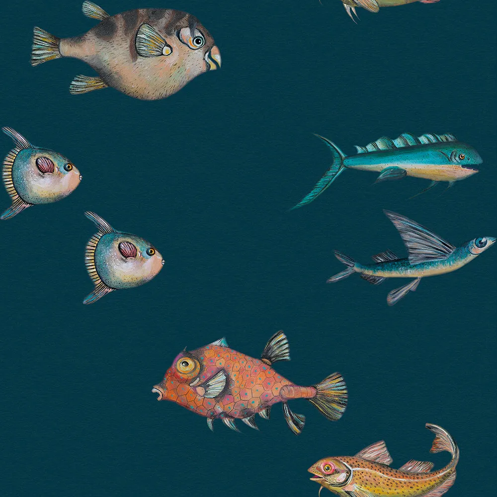 Coordonné - Wallpaper Peces Santamans 3D Model