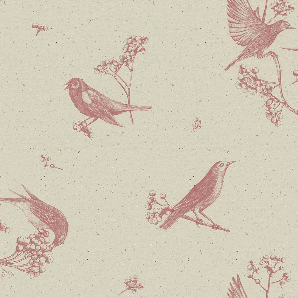 Coordonné - Wallpaper Sweet Birds 3D Model