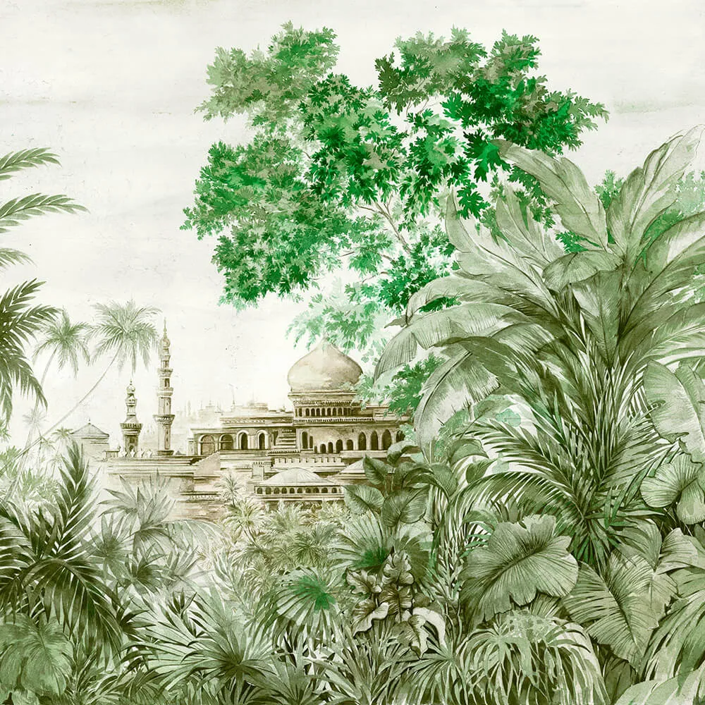 Coordonné - Wallpaper Taj Mahal 3D Model