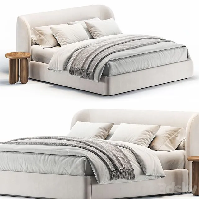 Copenhagen Bed 3D Model