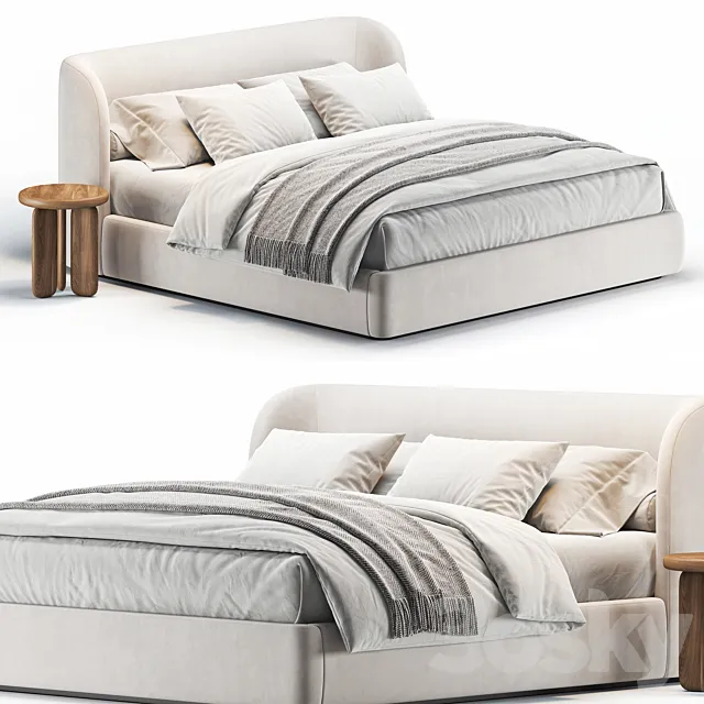 Copenhagen Bed 3D Model