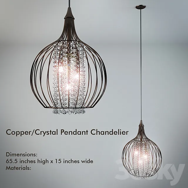 Copper _ Crystal Pendant Free Download