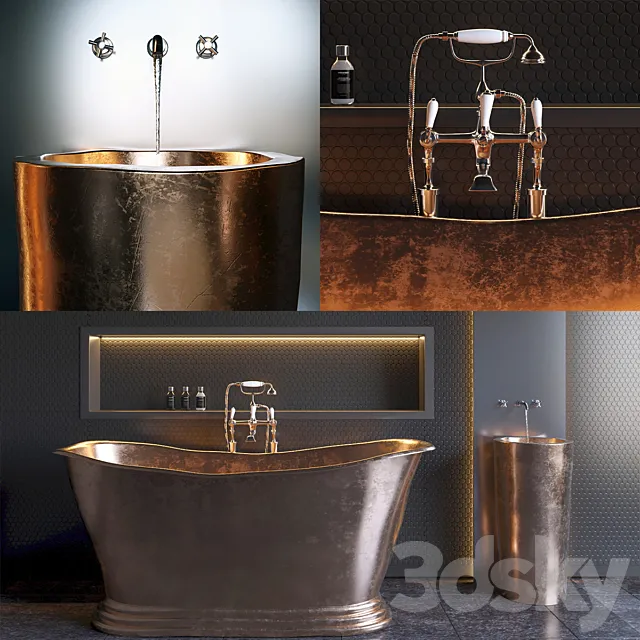 Copper Bath 3DModel