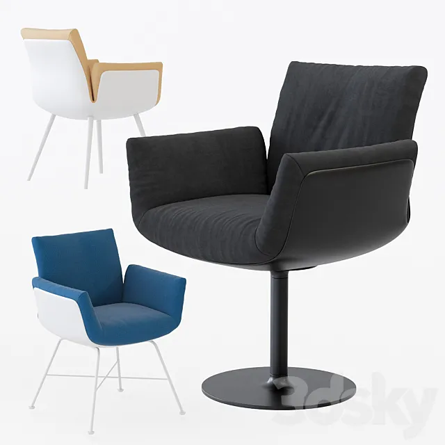 COR Alvo Chair 3D Model