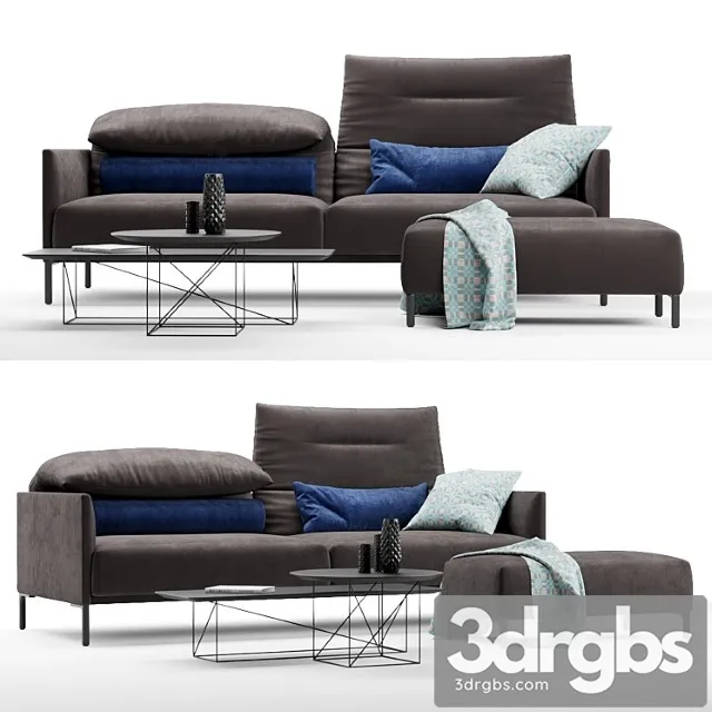 Cor avalanche sofa 2 3D Model Free