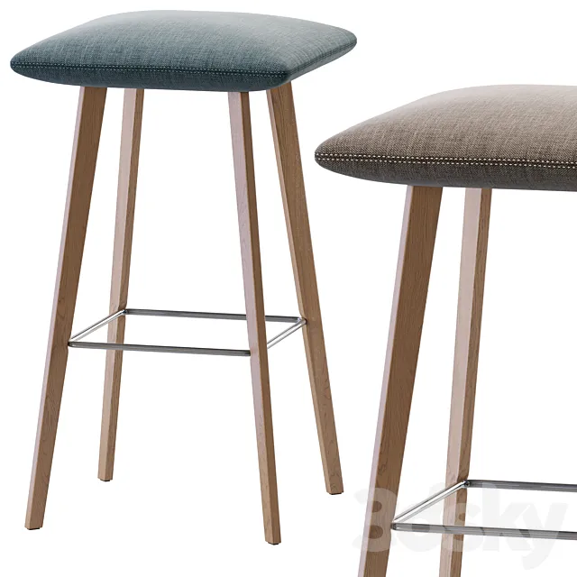 Cor barstool Jalis variant 3 3DModel