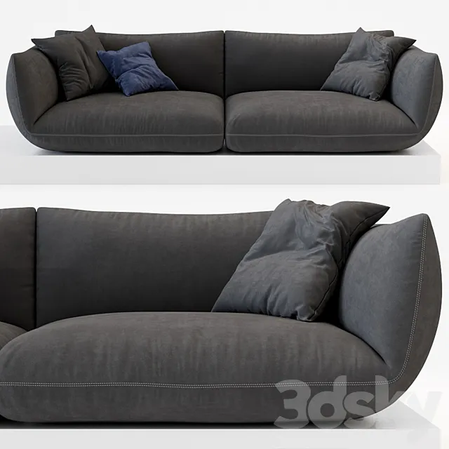 COR Jalis Sofa 3D Model