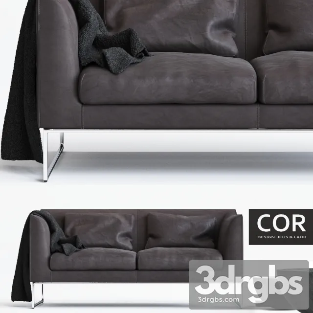 Cor Mell Sofa 3D Model Free