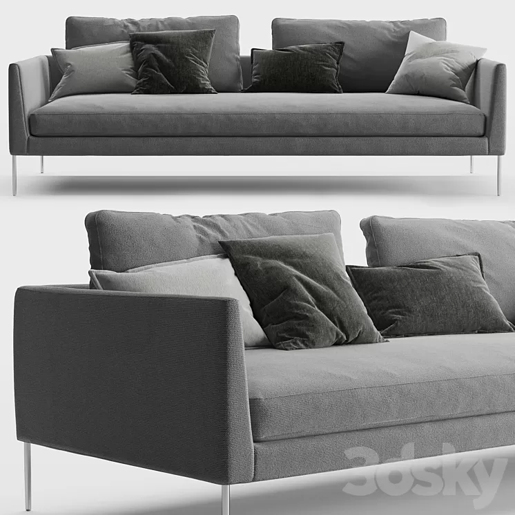 Cor Pilotis Sofa 3D Model