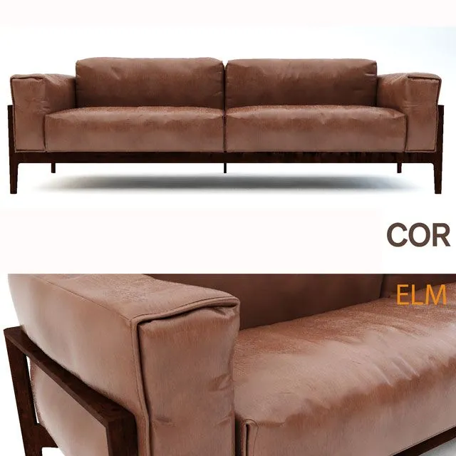 COR_ELM_sofa 3D Model