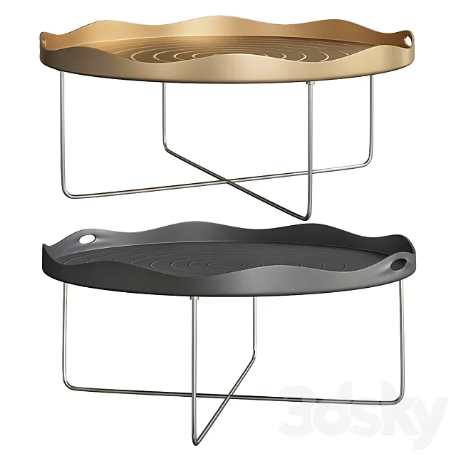 Cora Big Coffee Table Urbano 3DModel