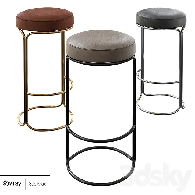 cora leather bar chair Free Download