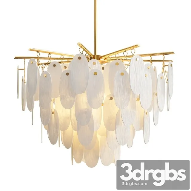 Cora Waterfall Chandelier 3D Model Free