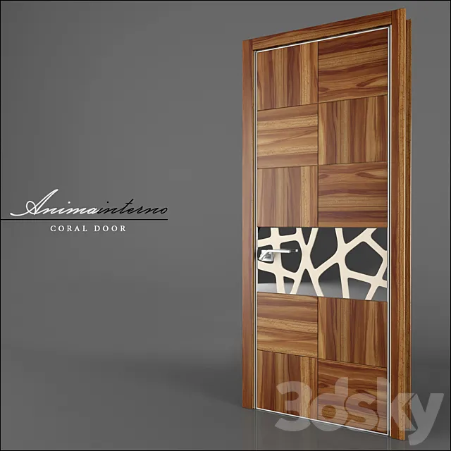 Coral door - Animainterno 3D Model