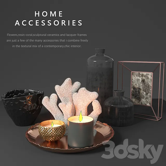 CORAL sCULPTURAL 3D Model