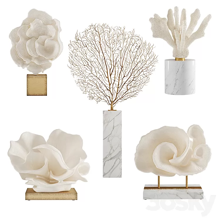 Coral Set 5 3D Model