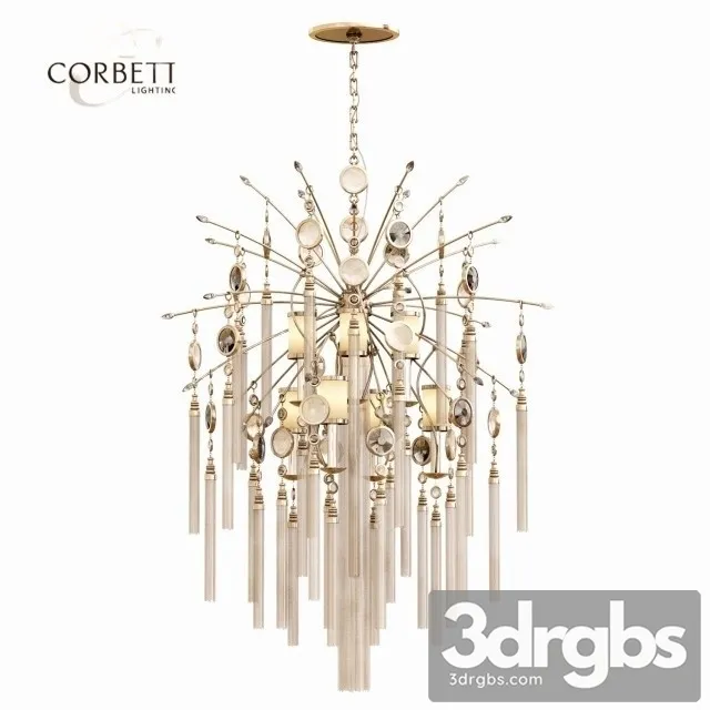 Corbett Ceiling Lamp 3D Model Free