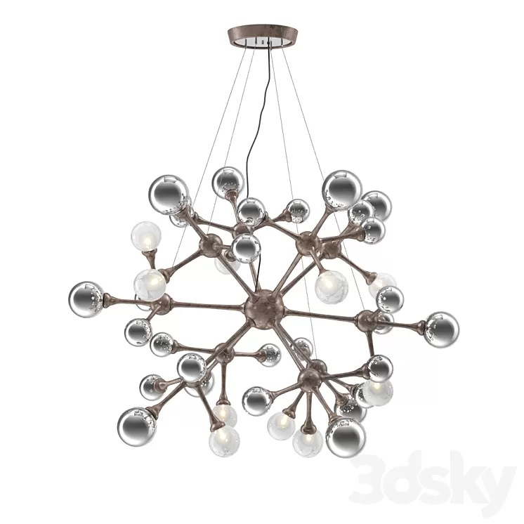 Corbett Element Forty light Pendant 3D Model
