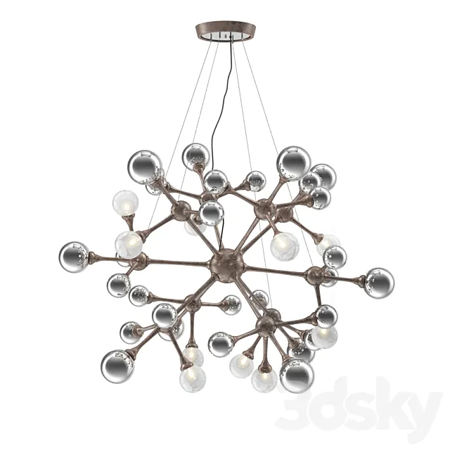 Corbett Element Forty light Pendant 3DModel