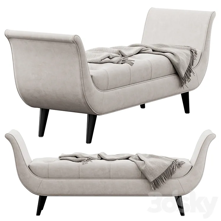 Cordelia Bench by Etta Avenue 3D Model Free