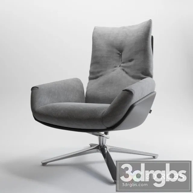 Cordia Lounge Armchair Cor 3D Model Free