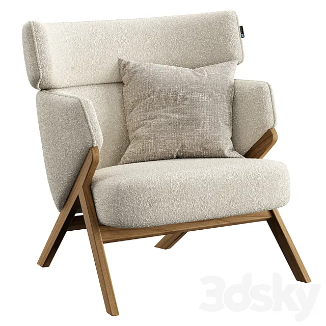 Cordial StudioF Armchair 3DModel