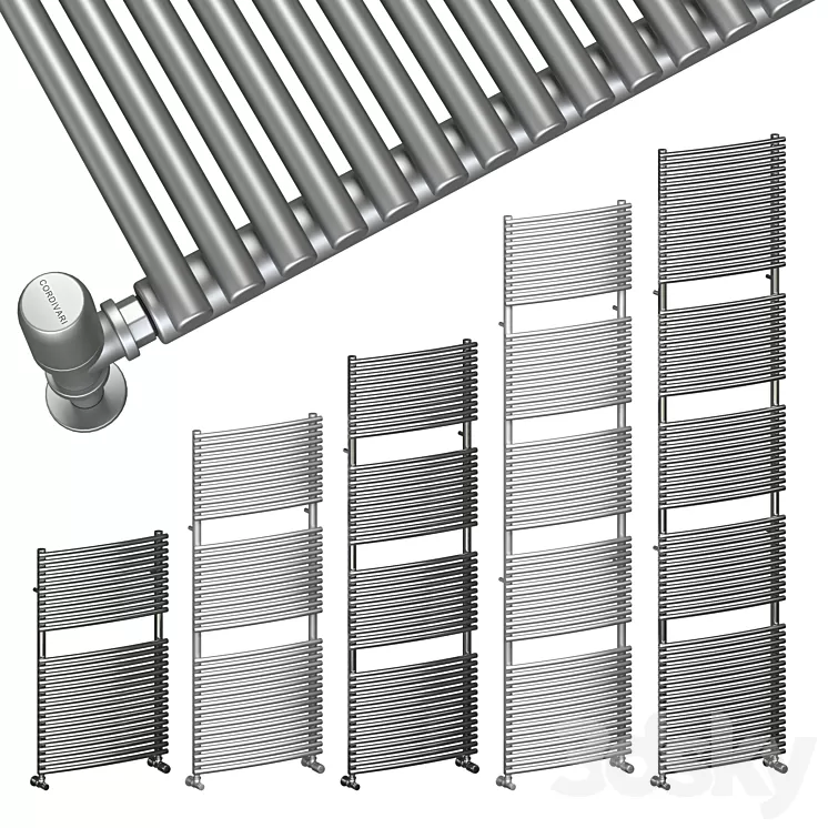 ????????????????? Cordivari Nancy towelrail polished satin 3D Model