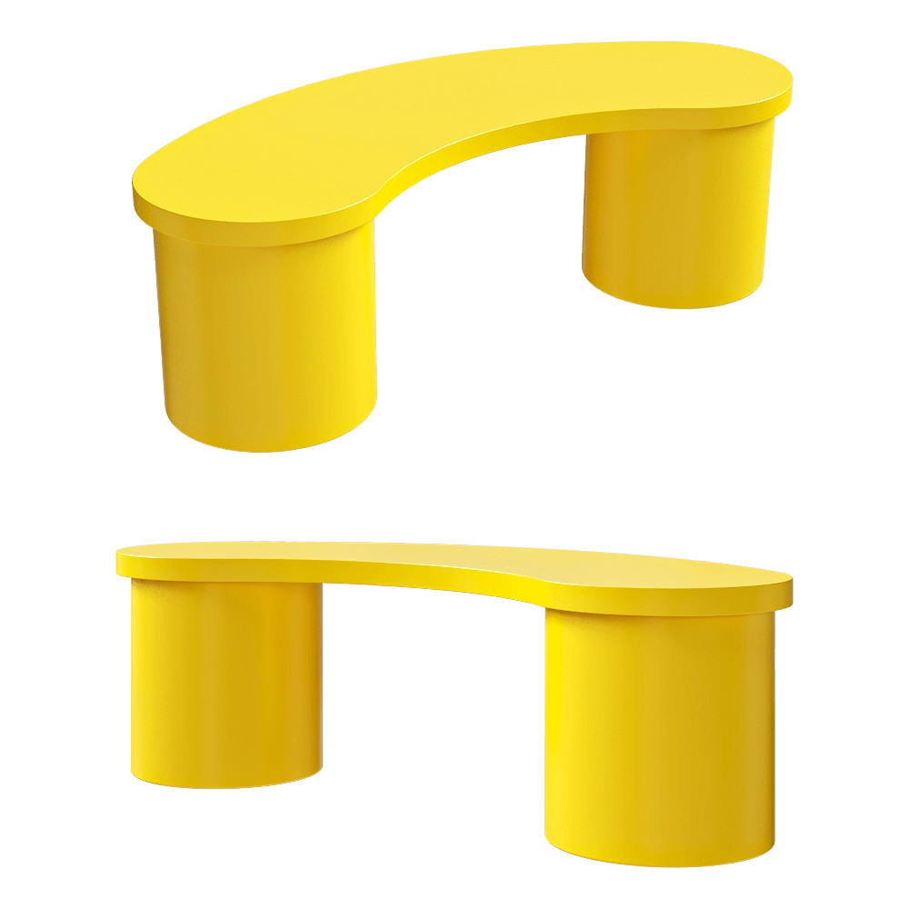 CORE objects - Children's bench ELEPHANT 3D Model