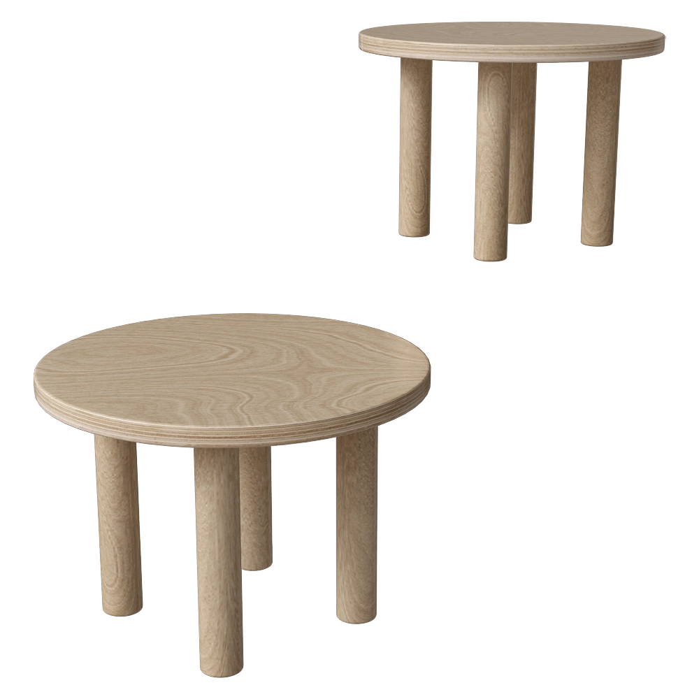 CORE objects - Children's table ELEPHANT + 3D Model