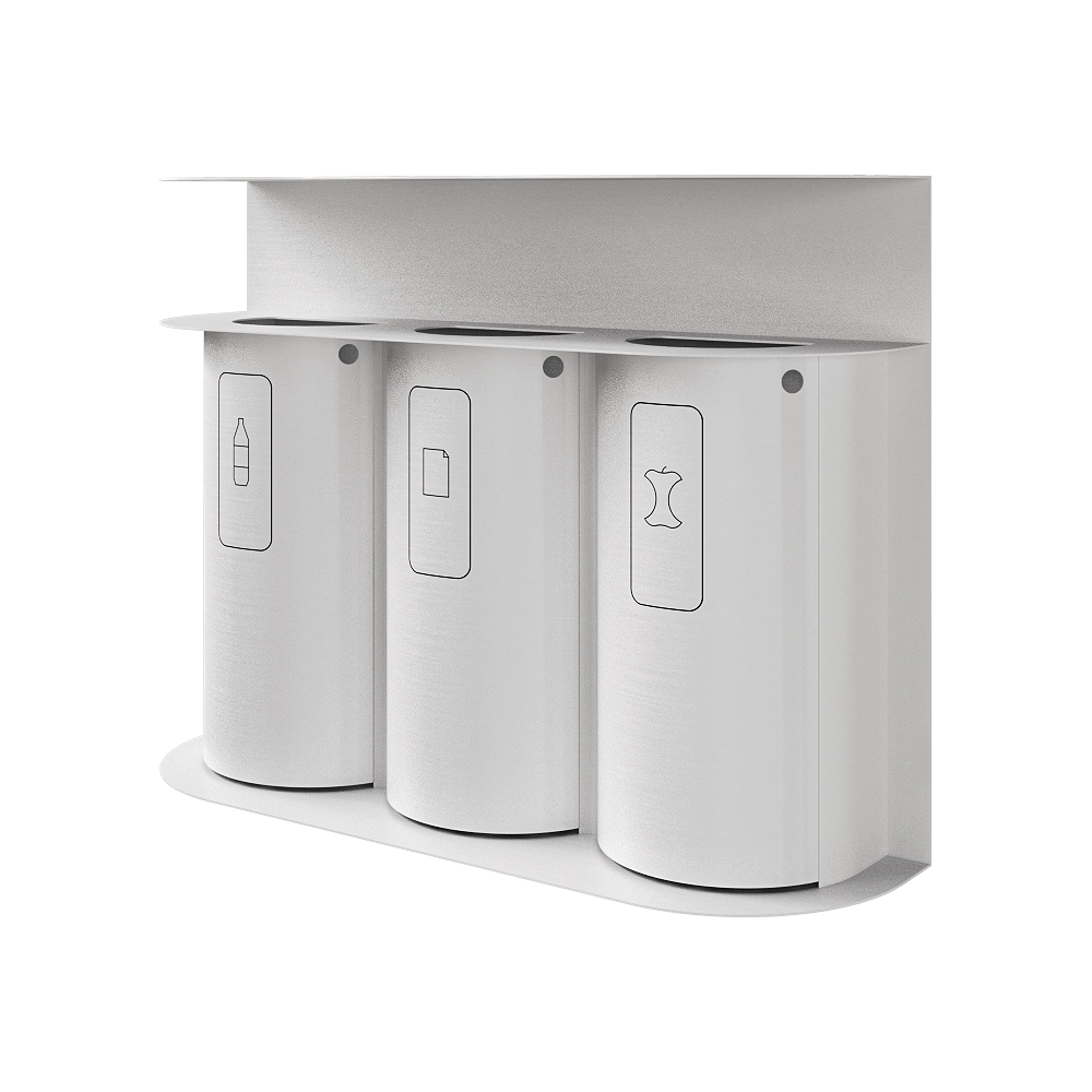 CORE objects - Food court container HALF 3D Model