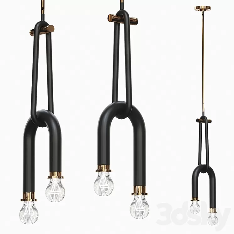 Corina 2 – Light Statement Bulb Pendant 3D Model