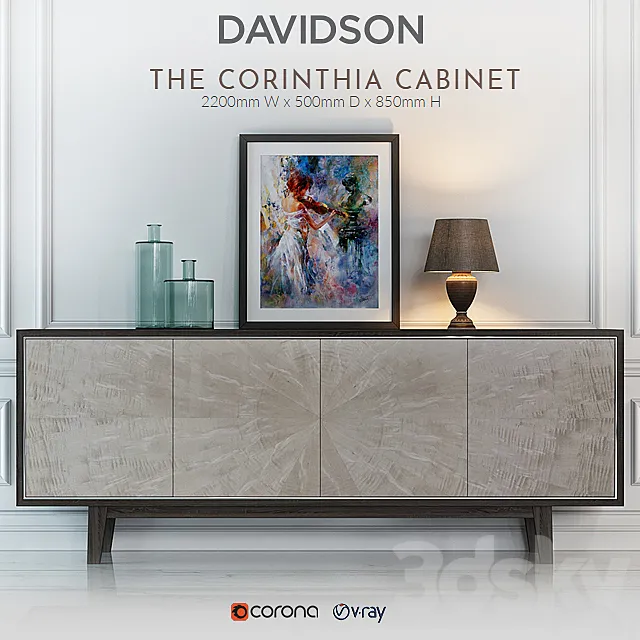 CORINTHIA CABINET 3DModel