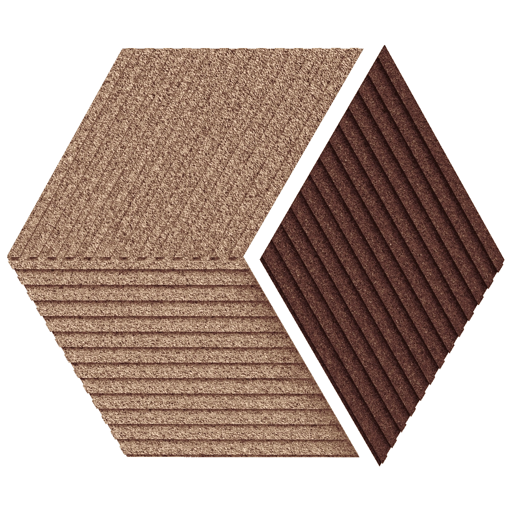 CORKBEE - Wall panel Stripe 3D Model