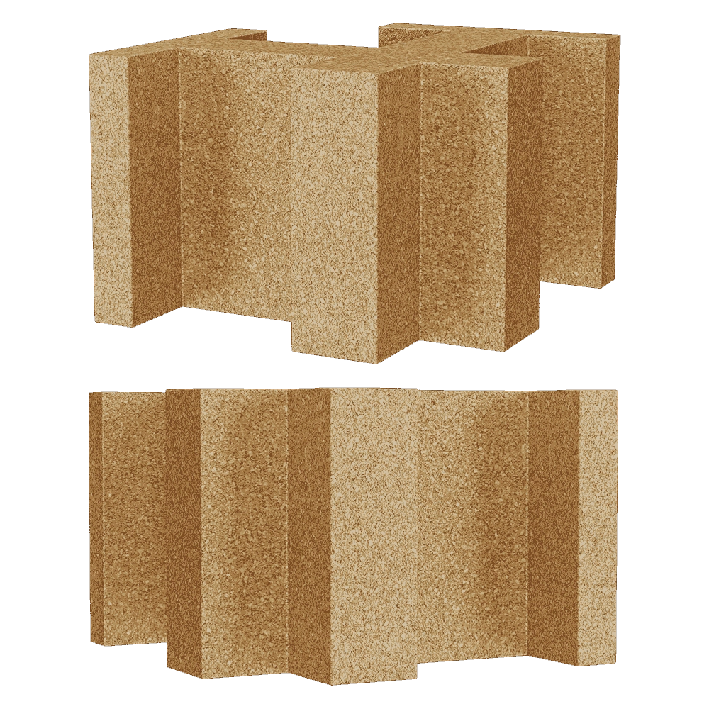 CORKBRICK - Brock 2D 3D Model