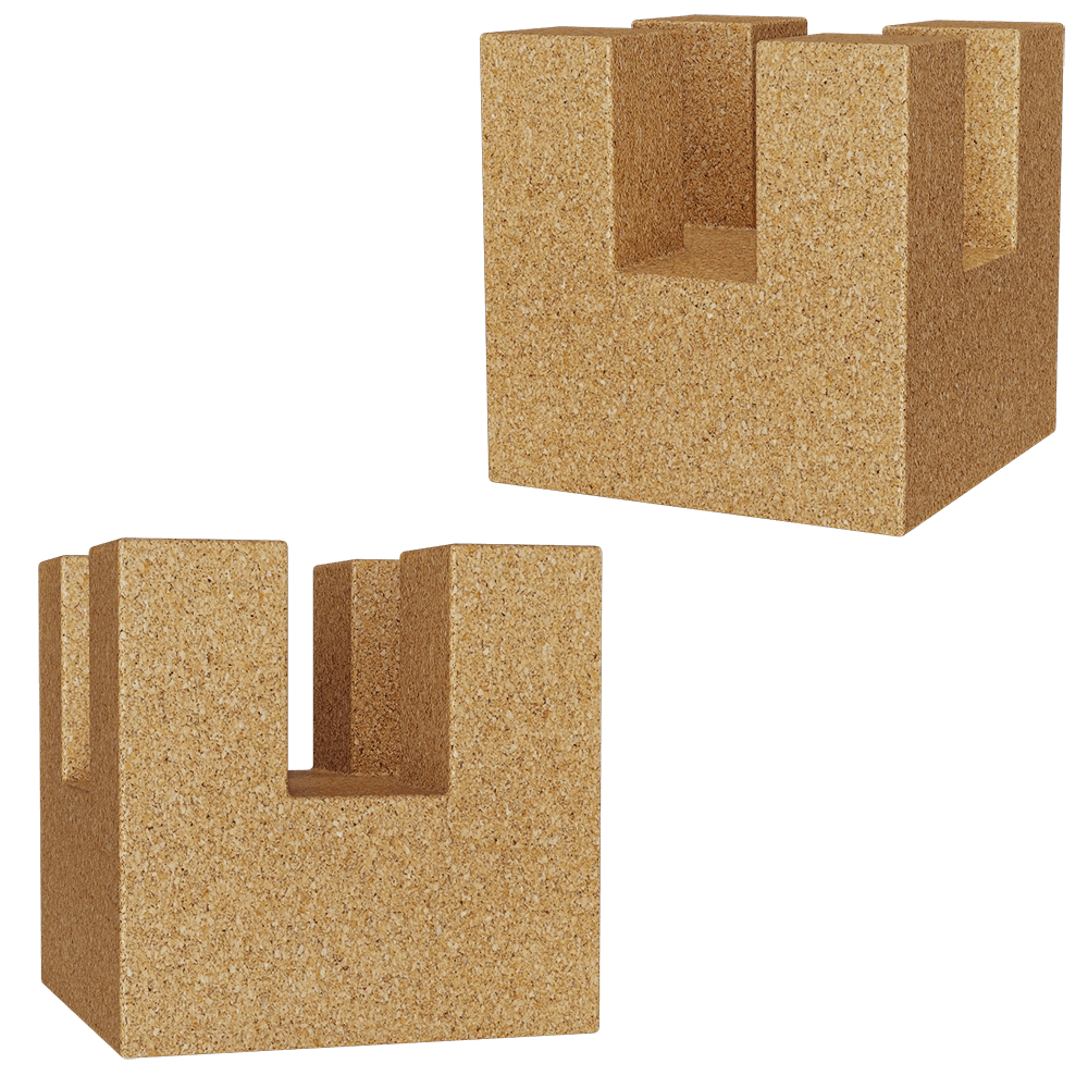 CORKBRICK - Brock BASE 3D Model