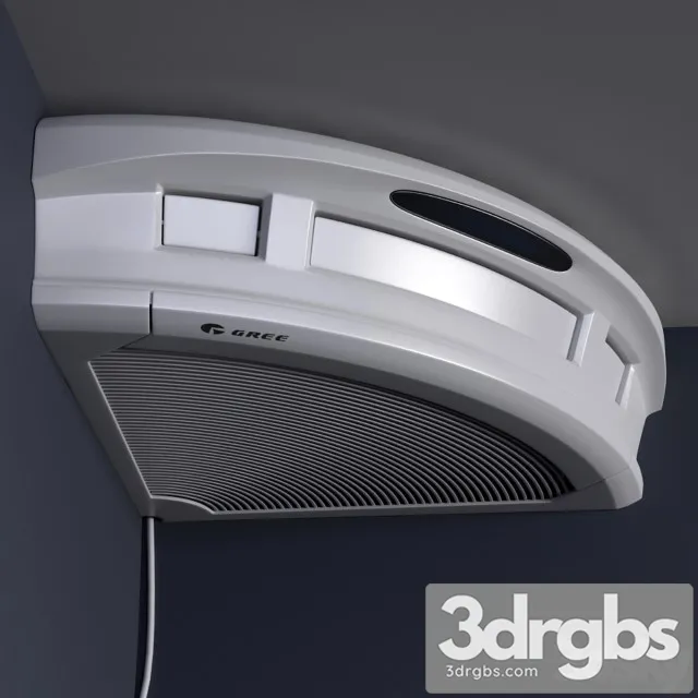 Corner Air Conditioning Gree Corner 3D Model Free