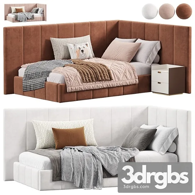 Corner Bed Dandy Kids By Sensorsleep 3D Model Free