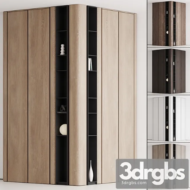 Corner Cabinet 008 3D Model Free