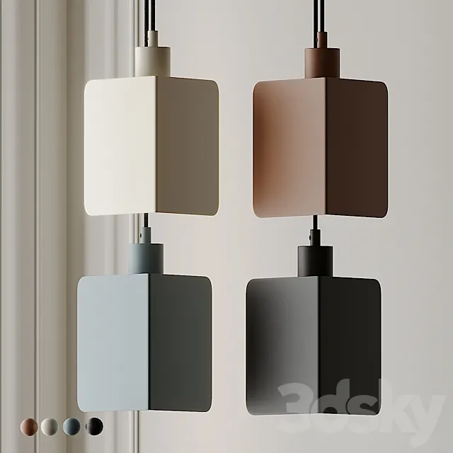 CORNER Lamp Big by FILD 3D Model