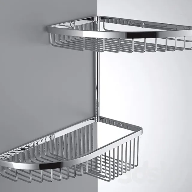 corner shelf for bath Colombo Angolari B9607 3D Model