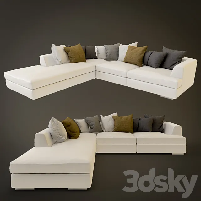 corner sofa 3DModel