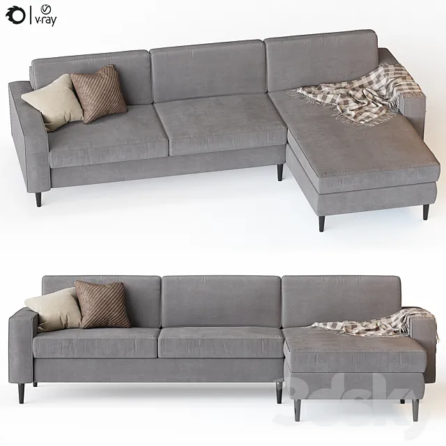 Corner sofa Disent divan.ru 3D Model