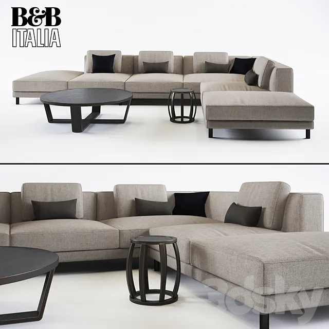Corner sofa Dives 3DModel